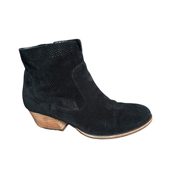KorkEase Shoes Korkease Sherill Booties Ankle Boots Heels Suede
